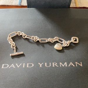 💯 Authentic David Yurman Heart Bracelet!